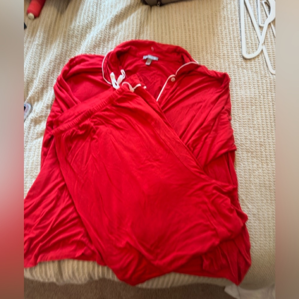 J Crew dreamy cotton blend pajama pant set